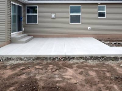Concrete and Siding Installation
